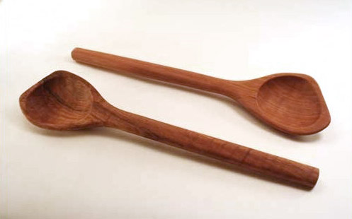 right and kleft handed spoon