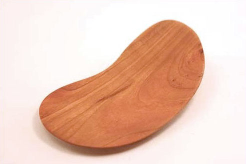 wooden bowl scraper